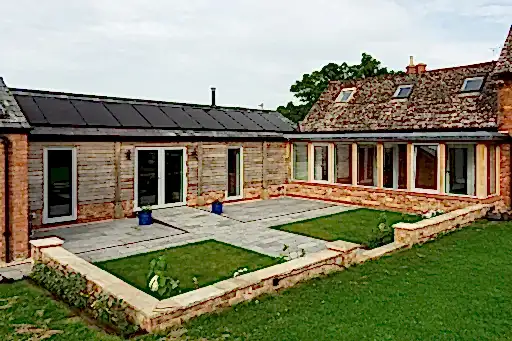 STM Tinium tilt turn windows and doors installed into cotswold home